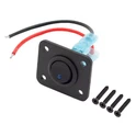 1 GANG 12V 20A Blue LED SPST สลับ ROCKER ROCKER เปิด/ปิดแผงสวิตช์ทะเล