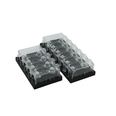 กล่องฟิวส์อินไลน์ ANM MEGA 100A 48V พร้อมสลักยึด 4 ทาง 6 ทาง